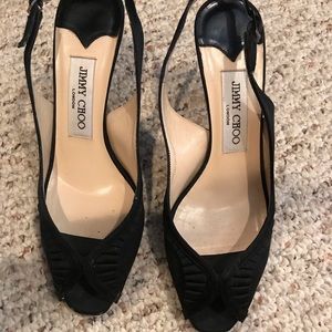 Jimmy choo black snadal